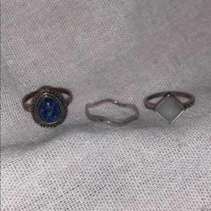 Three ring set